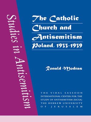 cover image of The Catholic Church and Antisemitism